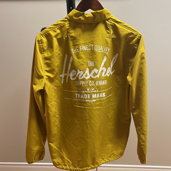 Herschel Voyage Coach Yellow packabke Jacket - Picture 10 of 12